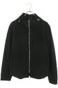 クロムハーツ Chrome Hearts サイズ:L ナイロンキルティングジップパーカー(ブラック×シルバー)【824052】【SJ02】【メンズ】【中古】bb17#rinkan*B