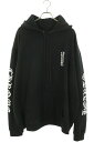 クロムハーツ Chrome Hearts サイズ:XXL SWTSHRT PLVR アームロゴプリントプルオーバーパーカー(ブラック)【824052】【SJ02】【メンズ】【中古】bb17#rinkan*B