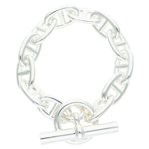 エルメス HERMES サイズ:12LINK Chaine d'Ancre TGM シェーヌダンクルTGMシルバーブレスレット(シルバー 112.71g)【205052】【SS13】【小物】【中古】bb205#rinkan*S エルメス HERMES サイズ:12LINK Chaine d'Ancre TGM シェーヌダンクルTGMシルバーブレスレット(シルバー 112.71g)【205052】【SS13】【小物】【中古】bb205#rinkan*S