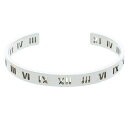 ティファニー TIFFANY&Co. アトラス シルバーバングル(シルバー 25.74g)【015052】【FK04】【小物】【中古】【準新入荷】bb62#rinkan*B(4)