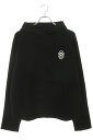 クロムハーツ Chrome Hearts サイズ:M SWTR REGULATOR HD ダガー刺繍カシミアニットパーカー(ブラック)【405052】【NO05...