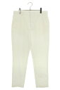ジョウンド JJJJound サイズ:32インチ コットン コットンロングパンツ(ホワイト)【505052】【BS99】【メンズ】【中古】bb356#rinkan*B