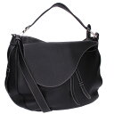 ディオール DIOR SADDLE サドル ソフトバッグ2WAYレザーショルダーバッグ(ブラック)【405052】【OM10】【小物】【中古】bb17#rin...