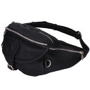 クロムハーツ Chrome Hearts #1 SNAT PACK スナットパック ダガージップガンスリンガーベルトレザーボディーバッグ(ブラック×シルバー)...