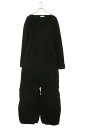 バレンシアガ BALENCIAGA サイズ:34 681262 TKP27 カーゴジャンプスーツ(ブラック)【505052】【BS99】【レディース】【中古】b...