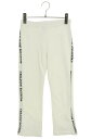 クロムハーツ Chrome Hearts サイズ:S CHプラス総柄サイドロゴスウェットロングパンツ(ホワイト)【505052】【SJ02】【レディース】【中古】bb17#rinkan*B