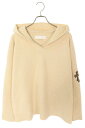 クロムハーツ Chrome Hearts サイズ:MED/LRG ハラコクロスパッチハイネックカシミアニット(オフホワイト)【605052】【SS07】【メンズ...
