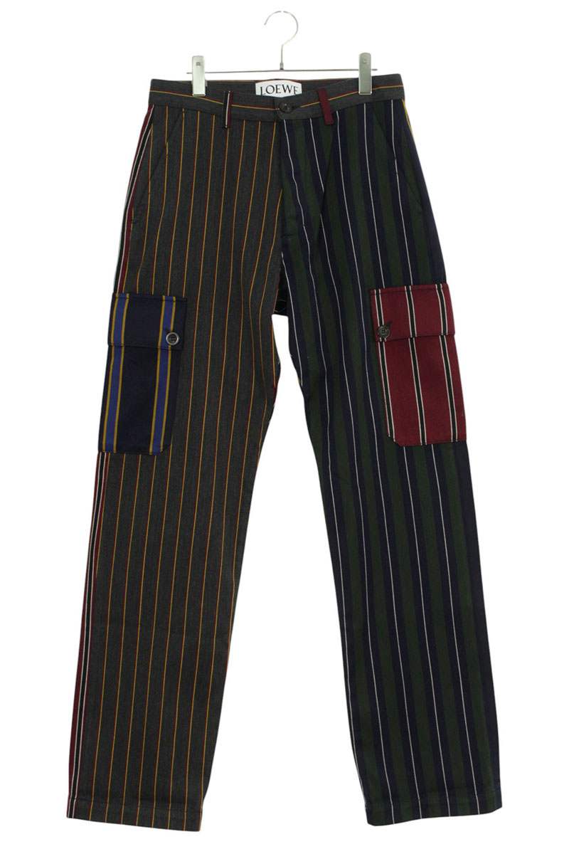 LOEWE(ロエベ)レザーストライプ柄ショートパンツ(SALE!国内発送) 楽天市場】ストライプ(ブランドロエベ)(ズボン・パンツ