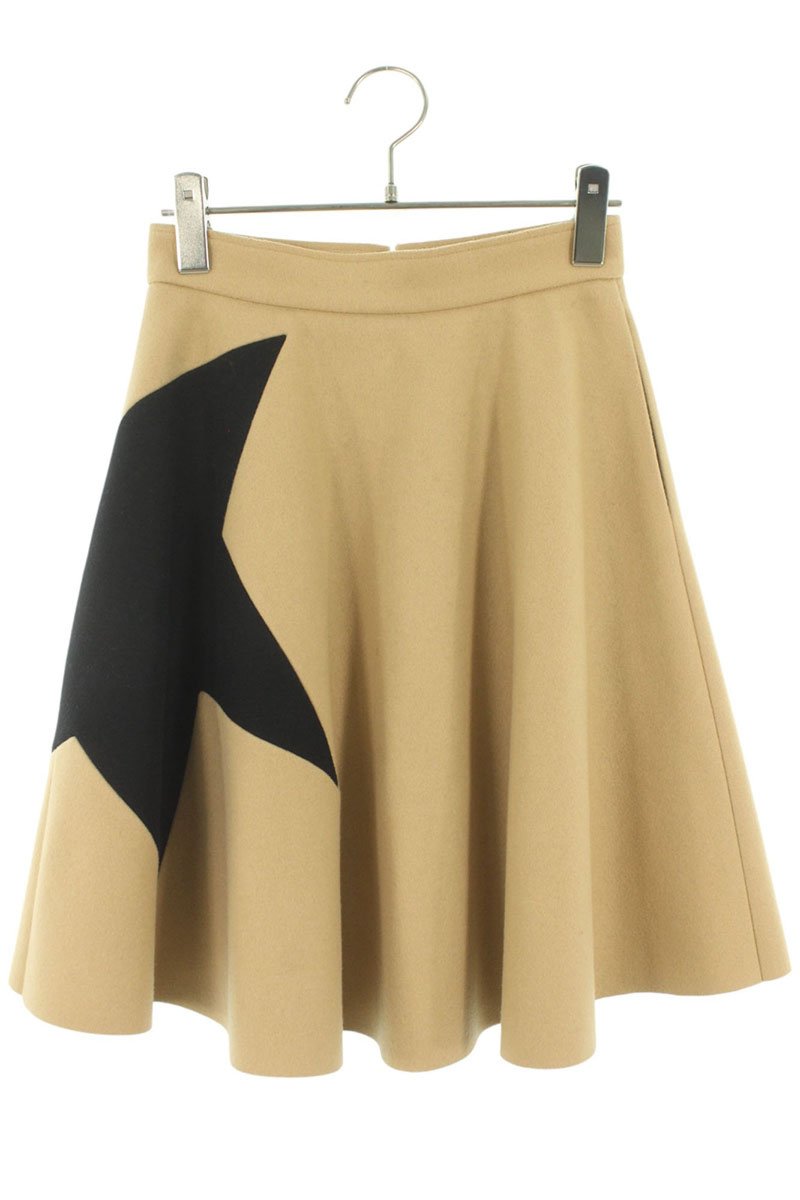 エムエスジーエム MSGM サイズ:38 スターウールスカート(ブラウン)【415052】【BS99】【メンズ】【中古】bb33#rinkan*B