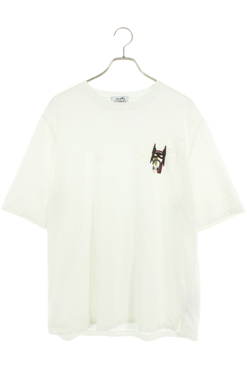 HERMES 半袖Tシャツ ホワイト/レッド リボンプリント 楽天市場】エルメス Tシャツ(Tシャツ・カットソー|トップス