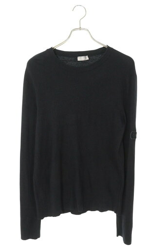 ディオール DIOR サイズ:M 19AW 933M647AT071 ロゴスクラッチパッチニット(ブラック)【805052】【SB01】【メンズ】【中古】bb384#rinkan*B ディオール DIOR サイズ:M 19AW 933M647AT071 ロゴスクラッチパッチニット(ブラック)【805052】【SB01】【メンズ】【中古】bb384#rinkan*B