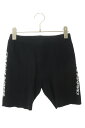 クロムハーツ Chrome Hearts サイズ:M サイドロゴハーフパンツ(ブラック)【805052】【SJ02】【レディース】【中古】bb132#rinkan*B