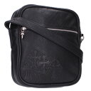 クロムハーツ Chrome Hearts TAKA BAG タカバッグ セメタリークロスパッチレザーショルダーバッグ(ブラック×シルバー)【115052】【S...