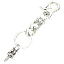 クロムハーツ Chrome Hearts サイズ:ショート CLP CHN CLASSIC-S ショートクラシックリンク シルバーキーチェーン(シルバー 52.96g)【925052】【GZ11】【小物】【中古】bb92#rinkan*B