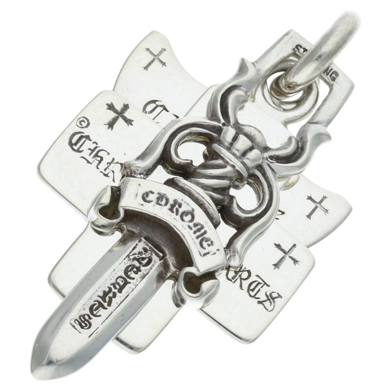 ϡ Chrome Hearts 3TRINKETS ꡼ȥ󥱥åĥڥ Сͥå쥹ȥå(С 21.35...