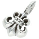 クロムハーツ Chrome Hearts #B STACK BS FLUER V2 BSフレアスタックチャーム シルバーネックレストップ(シルバー 2.52g)【715052】【SS07】【小物】【中古】bb460#rinkan*B(4)