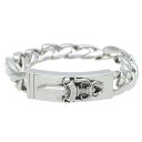 クロムハーツ Chrome Hearts サイズ:13LINK ID DAGGER ダガーIDクラシックリンク シルバーブレスレット(シルバー 120.41g)【325052】【NO05】【小物】【中古】bb212#rinkan*B