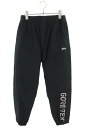 ステューシー STUSSY サイズ:S ゴアテックスシェルロングパンツ(ブラック)【106052】【BS99】【メンズ】【中古】bb423#rinkan*B