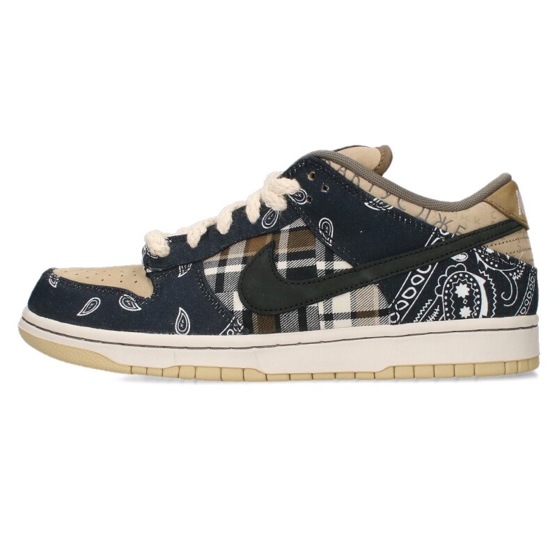ナイキ NIKE ×トラヴィススコット Travis Scott サイズ:28.5cm SB DUNK LOW PRM QS TRAVIS SCOTT CACT...