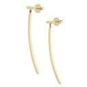 ティファニー TIFFANY&Co. Tバー K18YGピアス(イエローゴールド 総重量4.06g)【425052】【FK04】【小物】【中古】bb30#rinkan*B