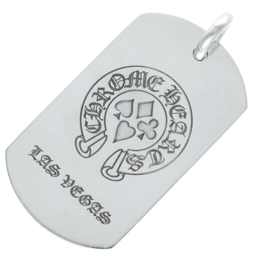 クロムハーツ Chrome Hearts D TAG LRG LTD ラージドッグタグ ラスベガス限定シルバーネックレストップ(シルバー 24.49g)【125052】【SJ02】【小物】【中古】bb412#rinkan*B クロムハーツ Chrome Hearts D TAG LRG LTD ラージドッグタグ ラスベガス限定シルバーネックレストップ(シルバー 24.49g)【125052】【SJ02】【小物】【中古】bb412#rinkan*B