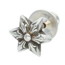 クロムハーツ Chrome Hearts CO STAR スタースタッド シルバーピアス(シルバー 0.82g)【106052】【NO05】【小物】【中古】bb390#rinkan*B