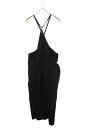 ワイズ Y's サイズ:2 YY-D03-028 E-Asymmetry Jumper Dress コットンストラップスカート(ブラック)【106052】【BS99】【レディース】【中古】bb212#rinkan*B