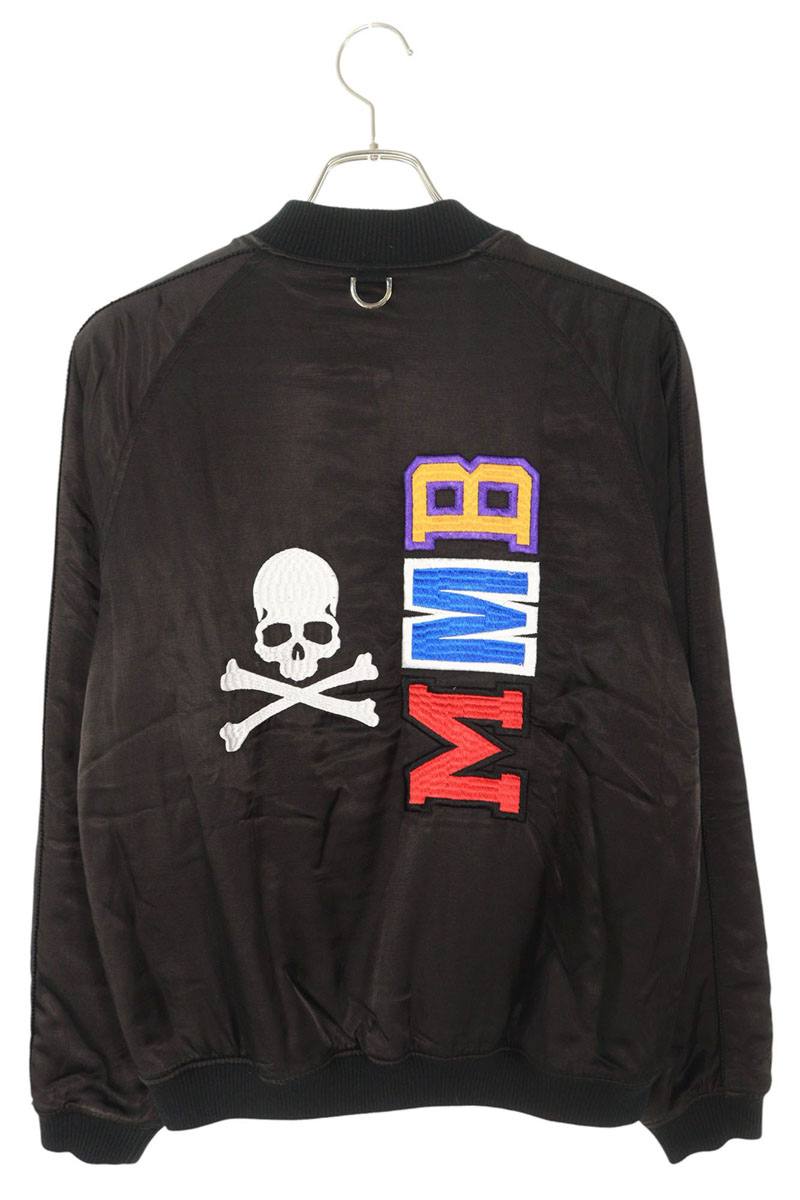 アベイシングエイプ A BATHING APE　×マスターマインド mastermind サイズ:S 001LJG231912X ダブルネームスーベニアブルゾン(ブラック)【525052】【BS99】【メンズ】【中古】bb18#rinkan*B