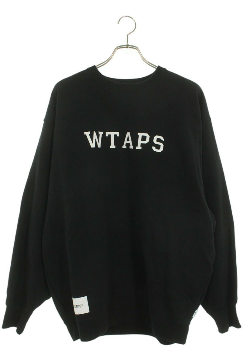 WTAPS スウェット ブラック サイズ M 楽天市場】ダブルタップス(スウェット・トレーナー|トップス
