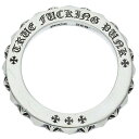 クロムハーツ Chrome Hearts サイズ:14号 TFP PNK PLS トゥルーファッキンパンク プラスパンク シルバーリング(シルバー 5.35g)【625052】【SJ02】【小物】【中古】bb82#rinkan*B
