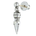 クロムハーツ Chrome Hearts SPIKE TNY DRP タイニースパイクドロップ シルバーピアス(シルバー 1.97g)【725052】【SS07】【小物】【中古】bb406#rinkan*B