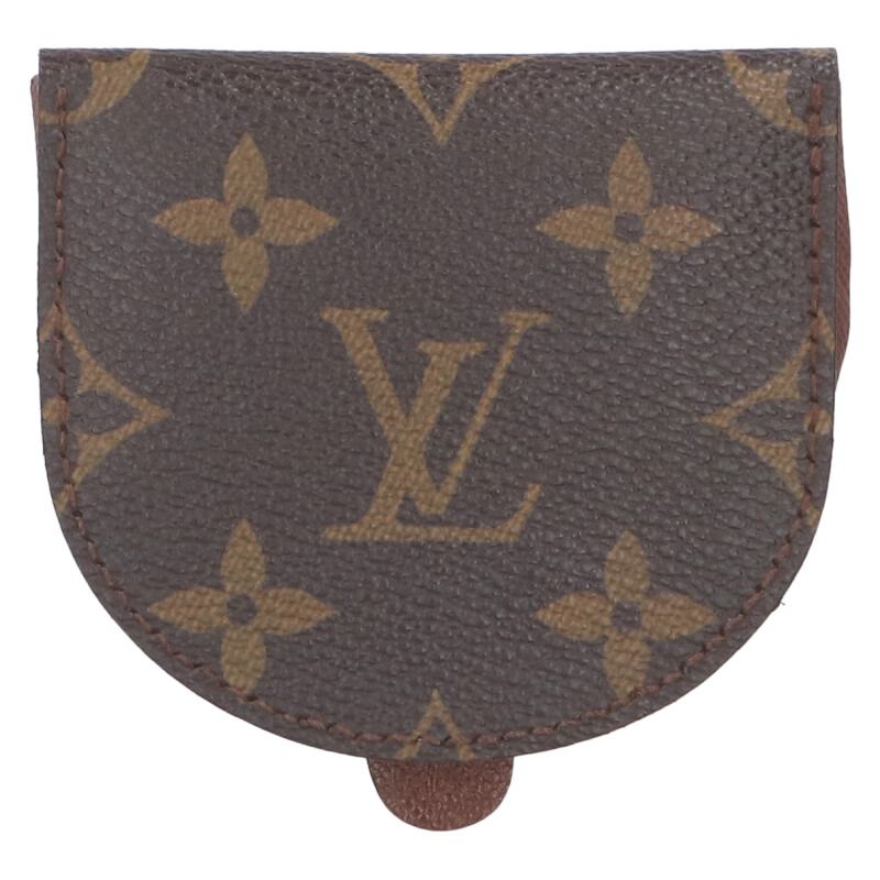 ルイヴィトン LOUISVUITTON　 M61960 ポルトモネ キュベット モノグラムレザーコインケース(ブラウン)【106052】【BS99】【小物】【中古】bb82#rinkan*B(4)