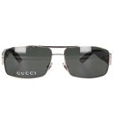 グッチ GUCCI サイズ:60□15 135 GG1923S スクエアフレームサングラス((フレーム)ブラウン)【106052】【BS99】【小物】【中古】b...