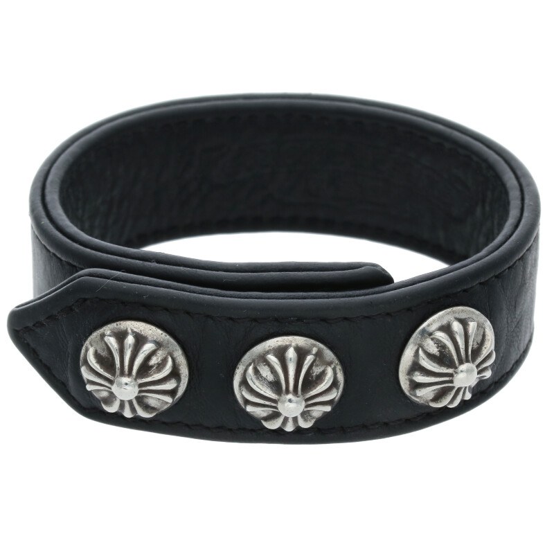 ϡ Chrome Hearts 3BTN 2SNP ܡ3ܥ2ʥå 쥶֥쥹å(֥åߥС ...