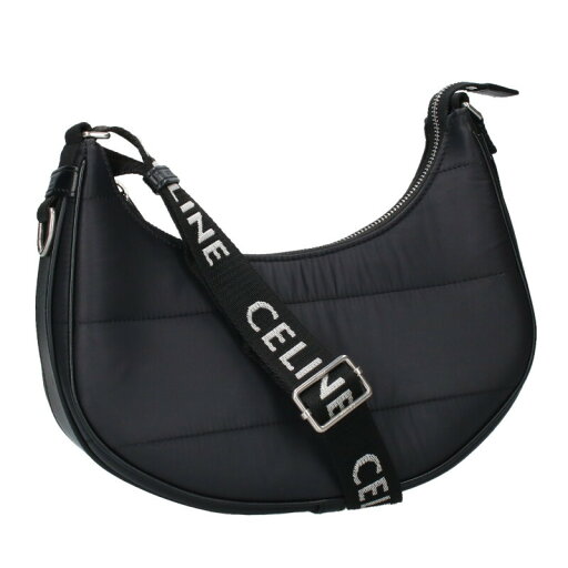 セリーヌ CELINE アヴァバッグ ナイロンショルダーバッグ(ブラック)【035052】【BS99】【小物】【中古】bb187#rinkan*B セリーヌ CELINE アヴァバッグ ナイロンショルダーバッグ(ブラック)【035052】【BS99】【小物】【中古】bb187#rinkan*B