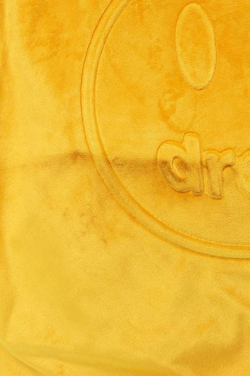 ドリューハウス drew house　サイズ:L バックエンボスロゴベロアジャケットブルゾン(イエロー)【825052】【BS99】【メンズ】【中古】bb410#rinkan*B