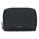 ディオール DIOR 2ESBC316FLG オブリークグラビティレザーコインケース(ブラック)【625052】【SB01】【小物】【中古】bb62#rinkan*S(4)