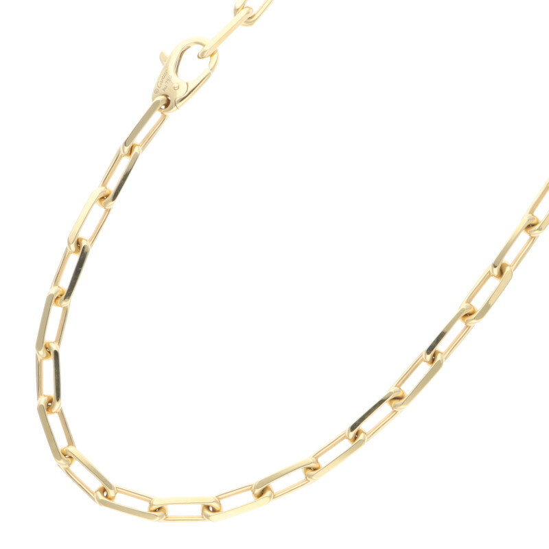 カルティエ Cartier　サイズ:18inch サントス ドゥ カルティエ B7009000 K18YGチェーンネックレス(イエローゴールド 49.48g)【725052】【GZ11】【小物】【中古】bb376#rinkan*Sのサムネイル