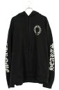 クロムハーツ Chrome Hearts サイズ:XL PPO HD CHOMPER PLVR MATTY BOYバックプリントプルオーバーパーカー(ブラック)【825052】【GZ11】【メンズ】【中古】bb382#rinkan*B