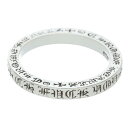 クロムハーツ Chrome Hearts サイズ:24.5号 3mm SPACER FUCKYOU 3mmスペーサーファックユー シルバーリング(シルバー 6.65g)【106052】【SJ02】【小物】【中古】bb396#rinkan*B