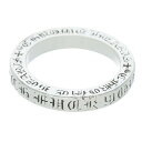 クロムハーツ Chrome Hearts サイズ:13号 3mm SPACER FUCKYOU 3mmスペーサーファックユー シルバーリング(シルバー 5.84g)【106052】【SJ02】【小物】【中古】bb396#rinkan*B