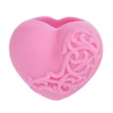 クロムハーツ Chrome Hearts サイズ:15号 HEART PLSTC RING ラバーハートリング(ピンク 7.38g)【035052】【SS07】【小物】【中古】bb415#rinkan*S