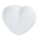 クロムハーツ Chrome Hearts サイズ:15号 HEART PLSTC RING ラバーハートリング(ホワイト 7.29g)【035052】【SJ02】【小物】【中古】bb415#rinkan*S