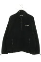 ミュウミュウ miumiu サイズ:S MJL043 ロゴ刺繍ハーフジップフリースブルゾン(ブラック)【209052】【SS13】【メンズ】【中古】bb78#r...