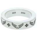 クロムハーツ Chrome Hearts サイズ:17号 6mm SPACER FOTI 6mmスペーサーフォティ マハリアモチーフ シルバーリング(シルバー 10.63g)【206052】【SJ02】【小物】【中古】bb17#rinkan*B