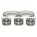 クロムハーツ Chrome Hearts サイズ:16号 BRSS KNCKLS ブラスナックル パヴェダイヤシルバーリング(シルバー×クリア 61.04g)【206052】【SS07】【小物】【中古】bb33#rinkan*B