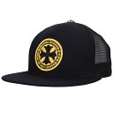 クロムハーツ Chrome Hearts サイズ:ONE SIZE TRUCKER CAP CHプラスサークルワッペンメッシュ帽子(ブラック×イエロー)【106...