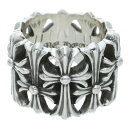クロムハーツ Chrome Hearts サイズ:22.5号 CEMETERY セメタリークロス シルバーリング(シルバー 30.05g)【406052】【GZ11】【小物】【中古】bb376#rinkan*B