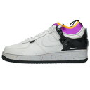 ナイキ NIKE ×アンダーカバー UNDERCOVER サイズ:27.5cm AIR FORCE1 LOW SP UC DQ7558-001 エアフォース1ローゴアテックススニーカー(グレー×ブラック×パープル)【706052】【BS99】【メンズ】【小物】【中古】bb411#rinkan*S