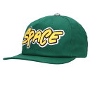 クロムハーツ Chrome Hearts TRUCKER CAP トラッカーキャップ SPACEレザーパッチクロスボール付帽子(グリーン×シルバー)【4060...